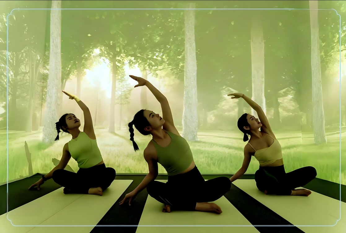 3D Immersive Yoga Studio Design Ideas
